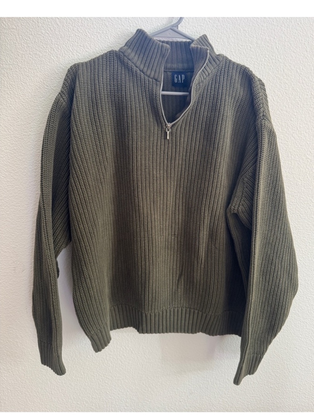 Gap quarter zip oversized sweater